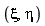 xi, eta