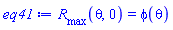R__max(theta, 0) = phi(theta)