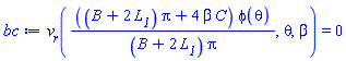 v__r(((B+2*L__1)*Pi+4*beta*C)*phi(theta)/((B+2*L__1)*Pi), theta, beta) = 0