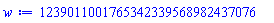1239011001765342339568982437076