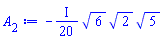 -((1/20)*I)*6^(1/2)*2^(1/2)*5^(1/2)