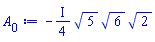 -((1/4)*I)*5^(1/2)*6^(1/2)*2^(1/2)