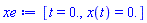 [t = HFloat(0.0), x(t) = HFloat(0.0)]