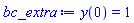 y(0) = 1
