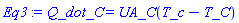 Q_dot_C = UA_C(T_c-T_C)