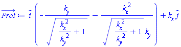 _i*(-k__y/(k__z^2/k__y^2+1)^(1/2)-k__z^2/((k__z^2/k__y^2+1)^(1/2)*k__y))+k__x*_j