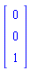 Vector(3, {(1) = 0, (2) = 0, (3) = 1})