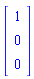Vector(3, {(1) = 1, (2) = 0, (3) = 0})