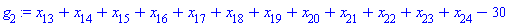 x[13]+x[14]+x[15]+x[16]+x[17]+x[18]+x[19]+x[20]+x[21]+x[22]+x[23]+x[24]-30