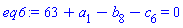 63+a[1]-b[8]-c[6] = 0