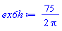 (75/2)/Pi