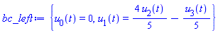 {u[0](t) = 0, u[1](t) = (4/5)*u[2](t)-(1/5)*u[3](t)}