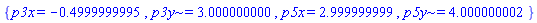 {p3x = -.4999999995, p3y = 3.000000000, p5x = 2.999999999, p5y = 4.000000002}