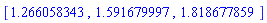 [1.266058343, 1.591679997, 1.818677859]