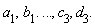 "`a__1`,`b__1`. ..., `c__3`, `d__3`."