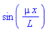 sin(mu*x/L)