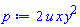 2*u*x*y^2
