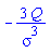 -3*Q/sigma^3