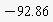-92.86
