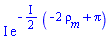 I*exp(-((1/2)*I)*(-2*rho__m+Pi))