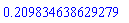 HFloat(0.20983463862927937)
