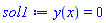 y(x) = 0