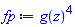 g(z)^4
