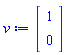 Vector(2, {(1) = 1, (2) = 0})