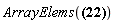 "ArrayElems(?)"