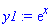 exp(x)