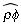 `#mover(mi("&rho;&phi;"),mo("&circ;"))`