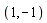 1, -1