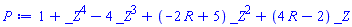 1+_Z^4-4*_Z^3+(-2*R+5)*_Z^2+(4*R-2)*_Z