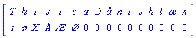 Matrix(%id = 36893627851096894868)