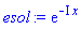 exp(-I*x)