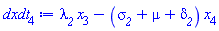 lambda__2*x[3]-(sigma__2+mu+delta__2)*x[4]