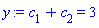 c[1]+c[2] = 3