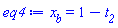 x__b = 1-t__2