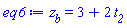 z__b = 3+2*t__2