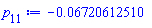 -0.6720612510e-1