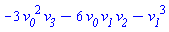 -3*v__0^2*v__3-6*v__0*v__1*v__2-v__1^3