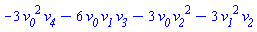 -3*v__0^2*v__4-6*v__0*v__1*v__3-3*v__0*v__2^2-3*v__1^2*v__2