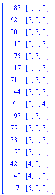 Matrix(%id = 18446746120599651622)
