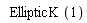EllipticK(1)