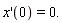 (D(x))(0) = 0.