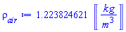 1.223824621*Units:-Unit(kg/m^3)
