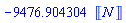 -9476.904304*Units:-Unit(N)