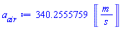 340.2555759*Units:-Unit(m/s)