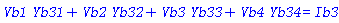 Vb1*Yb31+Vb2*Yb32+Vb3*Yb33+Vb4*Yb34 = Ib3