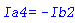Ia4 = -Ib2